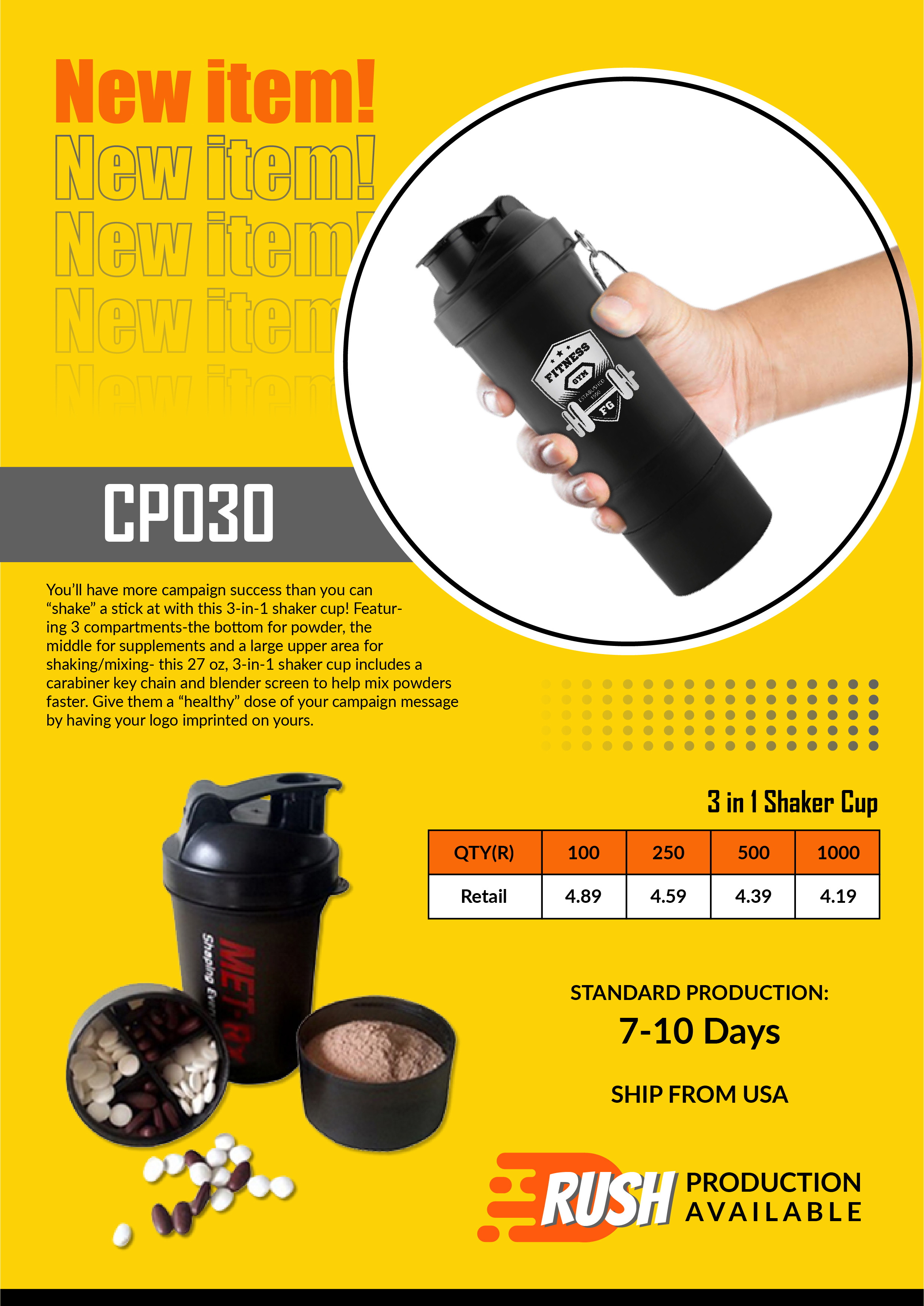 Product flyer